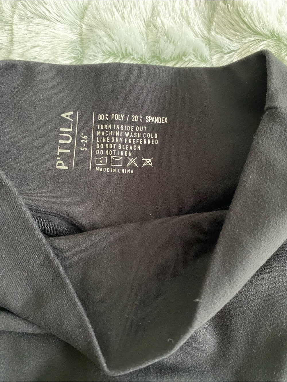 P’tula PURELUXE 26” Leggings — Black, Small - Picture 6 of 10